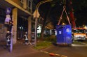 Buergersteig abgesackt Koeln Mitte Pipinenstr P127